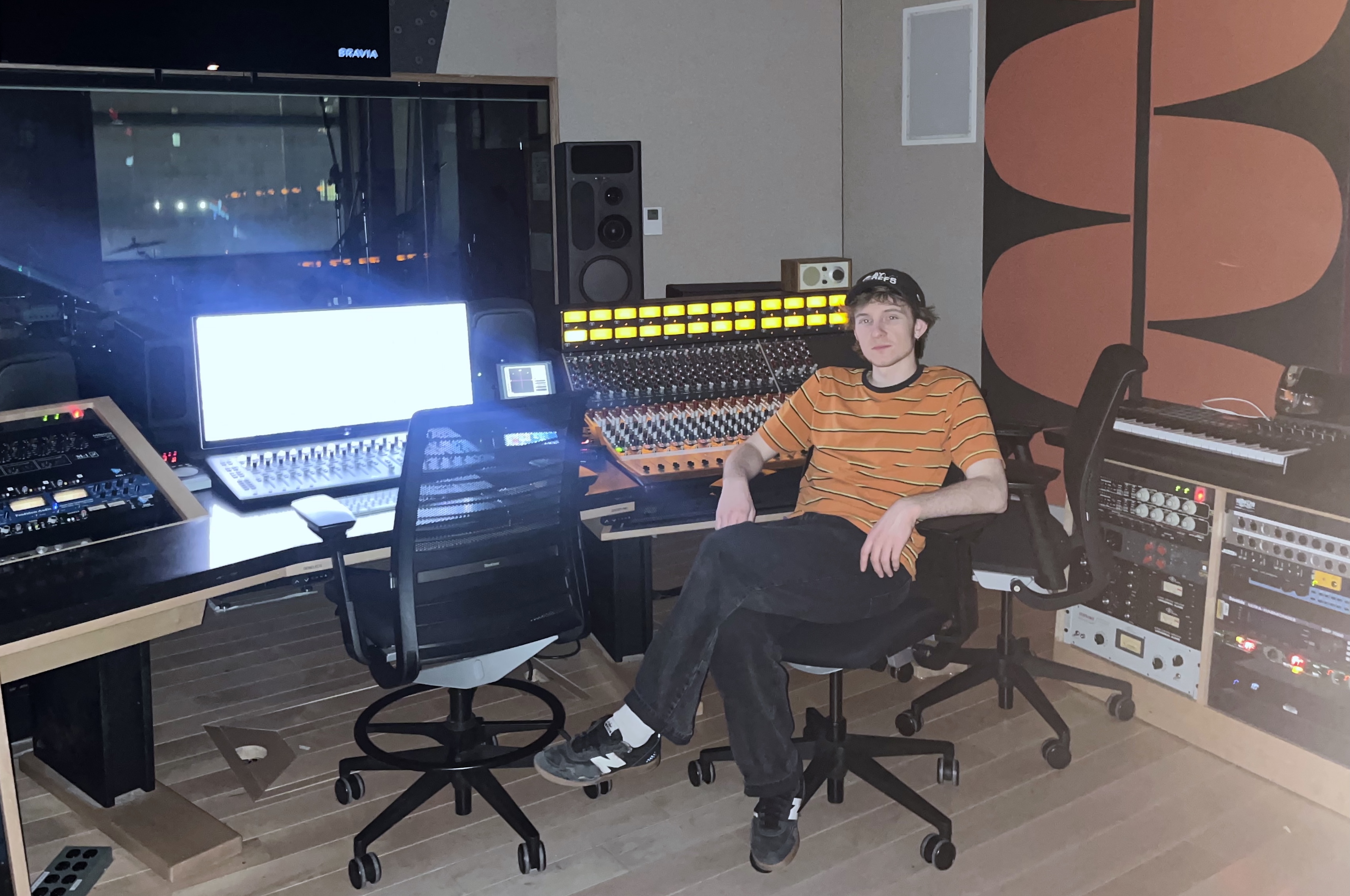 Ryan in the Studio